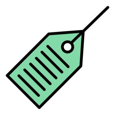 Etiket Vektörü Simgesi Tasarımı Illustratio