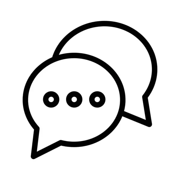 Chat Vector Icon Design Illustratio — 스톡 벡터