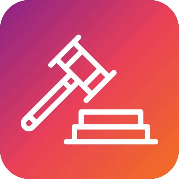 Açık Artırma Vektörü Simgesi Tasarımı Illustratio