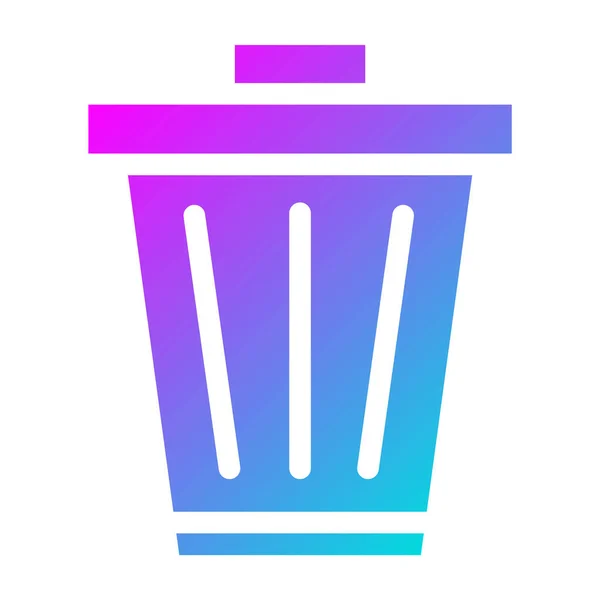 Trash Vector Icon Design Illustratio — Stock Vector