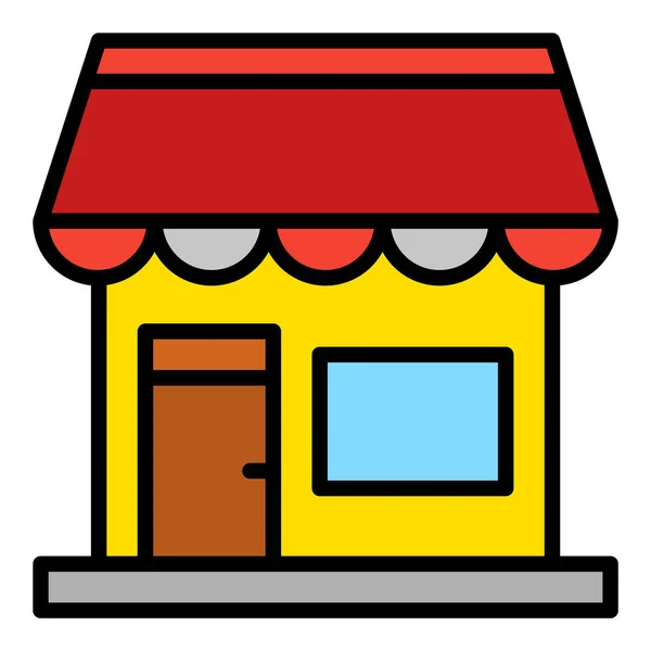 Shop Vector Icon Design Illustratio — Stock Vector