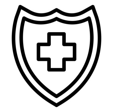 Kalkan Vektörü Simgesi Tasarım ResmiComment