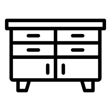 Yan Tahta Vektör Simgesi Tasarım İllüstrasyonu