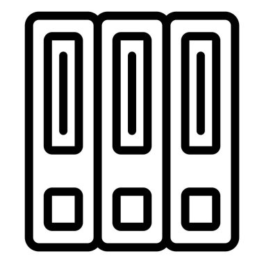 Dizin Vektörü Simgesi Tasarım İllüstrasyonu