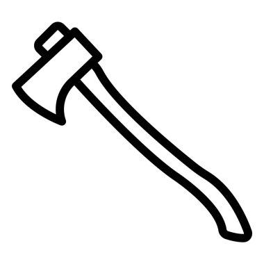 Axe Vektör Simgesi Tasarım İllüstrasyonu