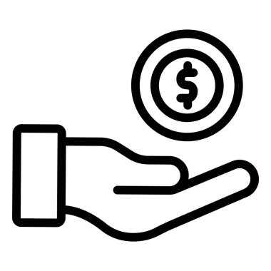 Bonus Vektör Simgesi Tasarım İllüstrasyonu