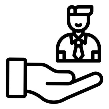 Değer Vektörü Simgesi Tasarım İllüstrasyonu