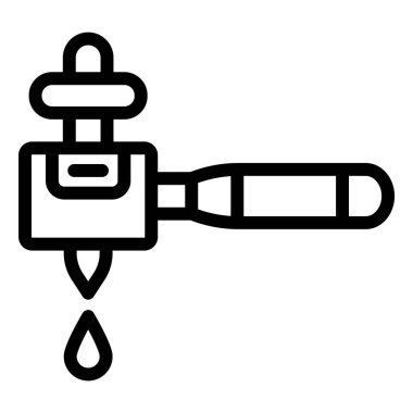 Portafilter Vektör Simgesi Tasarım İllüstrasyonu