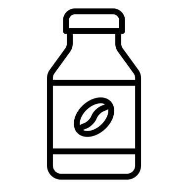 Şurup Vektörü Simgesi Tasarım İllüstrasyonu