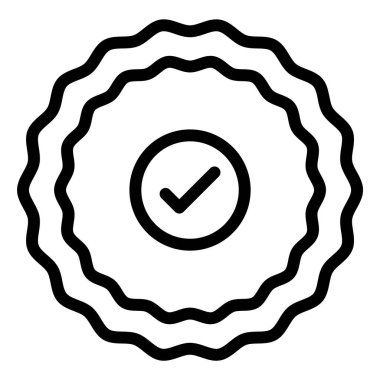 Deri Vektör Simgesi Tasarım İllüstrasyonu