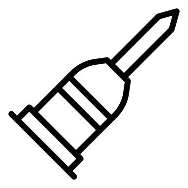 Keski Vektör Simgesi Tasarım İllüstrasyonu