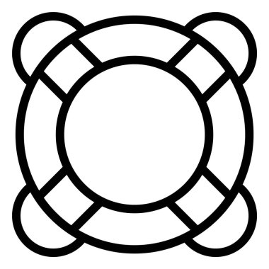 Cankurtaran Vektörü Simge Tasarımı Çizimi