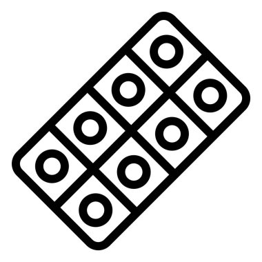 Haplar Vektör Simgesi Tasarım İllüstrasyonu