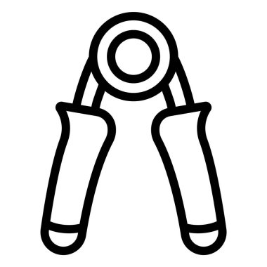 El Kavrama Vektörü Simgesi Tasarım İllüstrasyonu