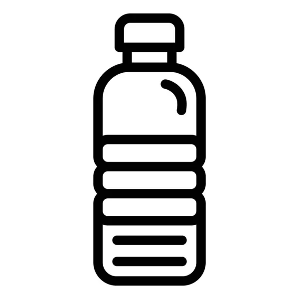 Ilustração Projeto Ícone Vetor Garrafa Água — Vetor de Stock
