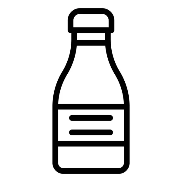 Ketchup Vektor Ikon Tervezés Illusztráció — Stock Vector