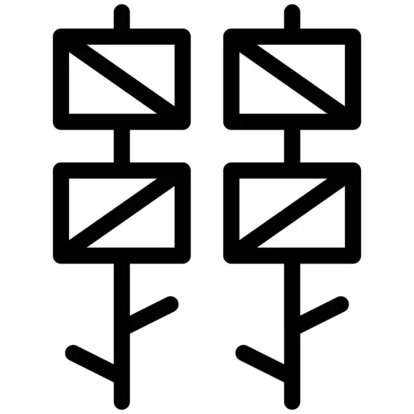 Marshmallow Vector Icon Design Illustration — Stockový vektor
