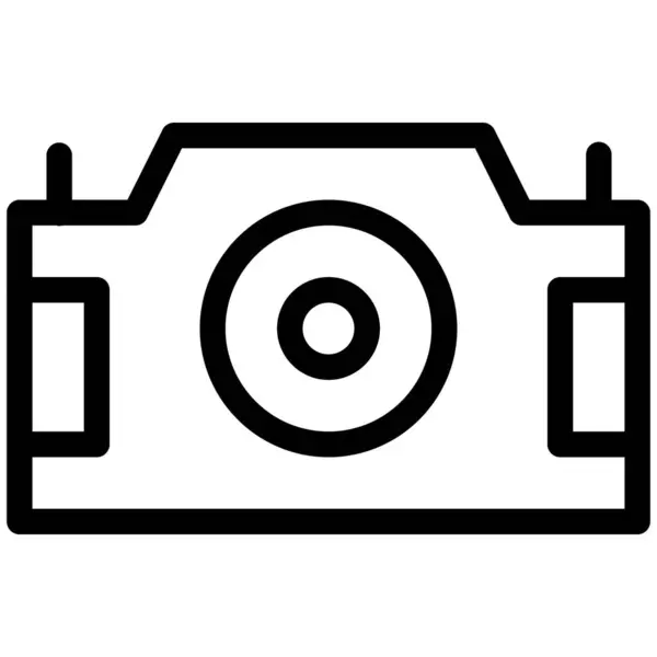 Camera Vector Pictogram Ontwerp Illustratie — Stockvector