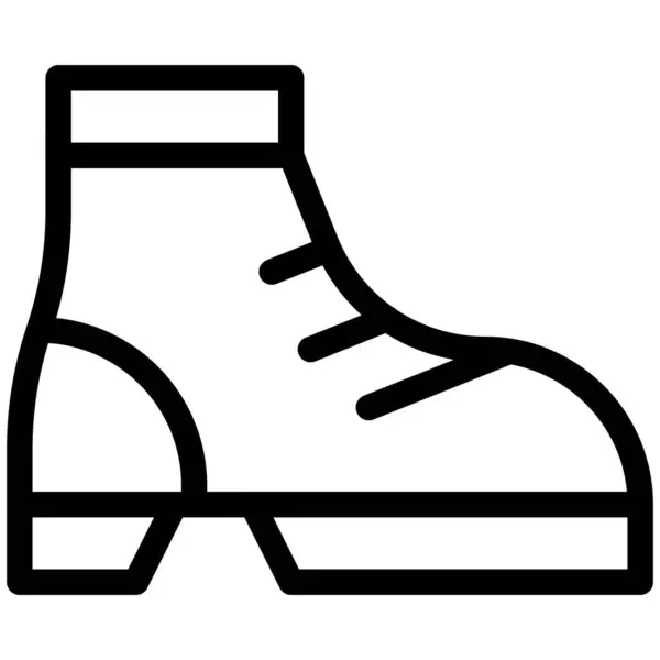 Boots Wektor Ikona Projekt Ilustracja — Wektor stockowy