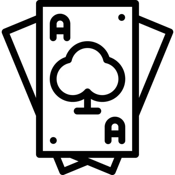 游戏卡片矢量图标设计示例 — 图库矢量图片