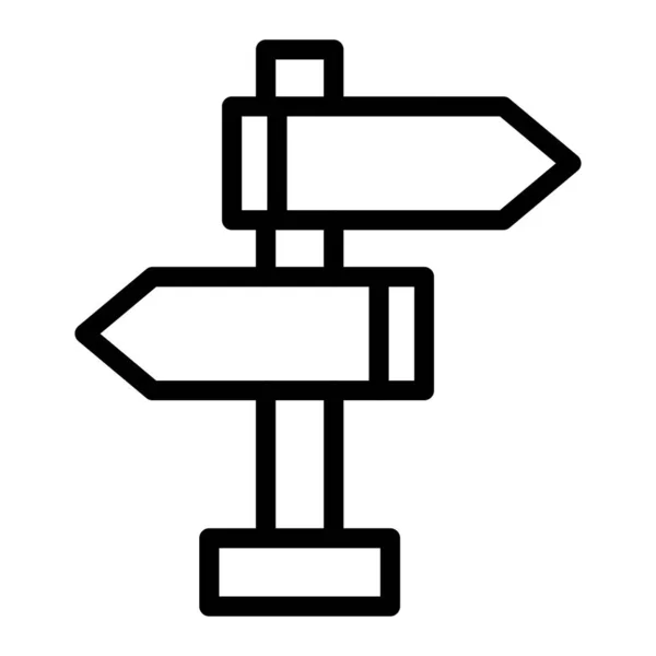 Road Sign Vector Icon Design Illustration — Stockový vektor