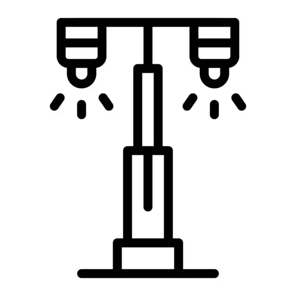 Obrázek Návrhu Vektorové Ikony Žárovky — Stockový vektor