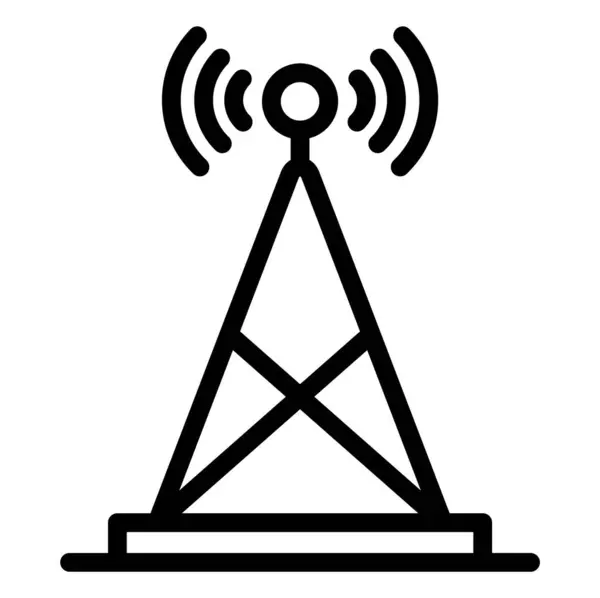 Anten Vektör Simgesi Tasarım Llüstrasyonu — Stok Vektör