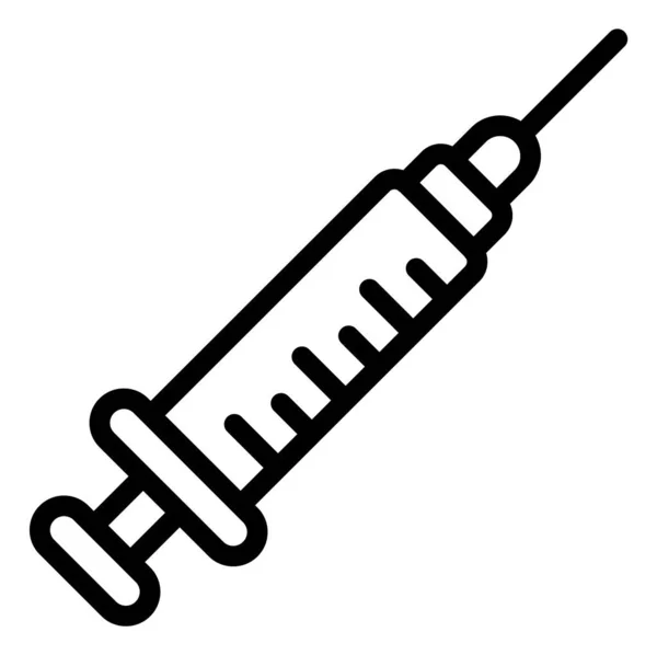Syringe Vector Icon Design Illustration — Stock Vector