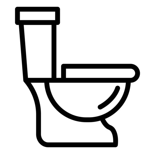 Toilettenvektor Icon Design Illustration — Stockvektor