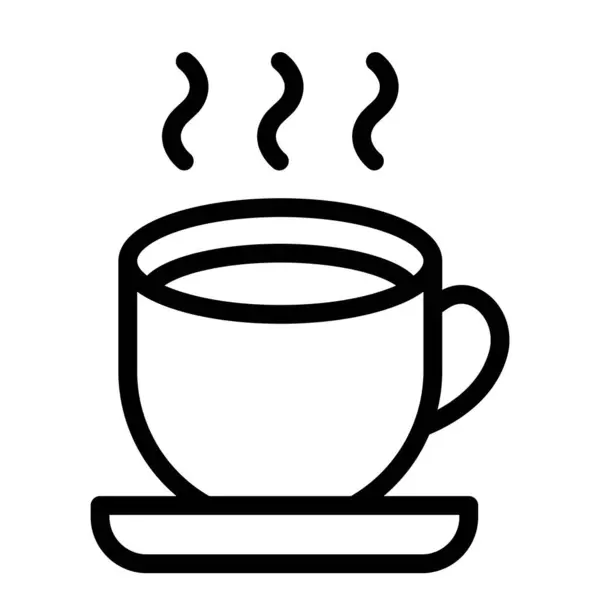 茶杯矢量图标设计示例 — 图库矢量图片