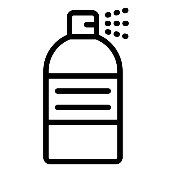 Spray Vector Icon Design Illustration — Stock Vector