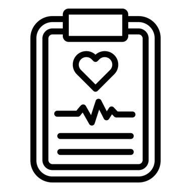 Sağlık Denetimi Vektör Simgesi Tasarım İllüstrasyonu