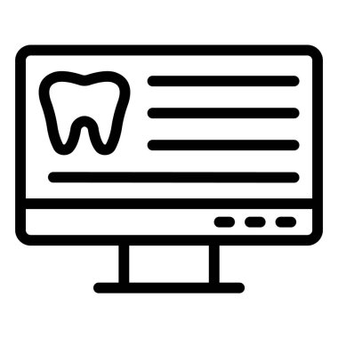 Analiz Vektörü Simgesi Tasarım İllüstrasyonu