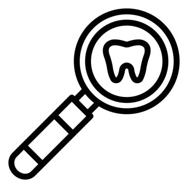 Arama Vektörü Simgesi Tasarım İllüstrasyonu