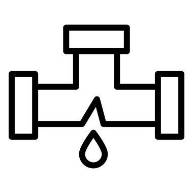 Hasar Boru Vektörü Simgesi Tasarım ResmiComment