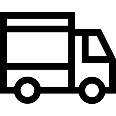 Gıda Teslimatı Vektör Simgesi Tasarım Çizimi