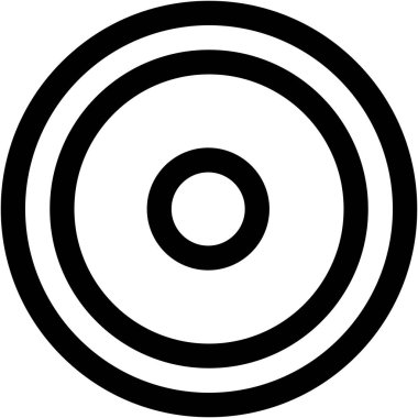 Plaka Vektörü Simgesi Tasarım İllüstrasyonu