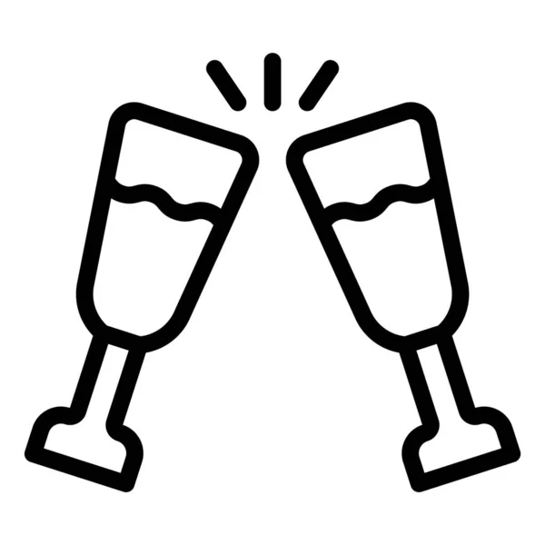 Alcoholic Drink Vector Icon Design Illustration — Stock Vector