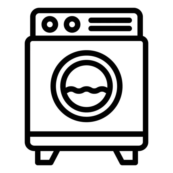 çamaşır makinesi vektör tasarım illüstrasyonu