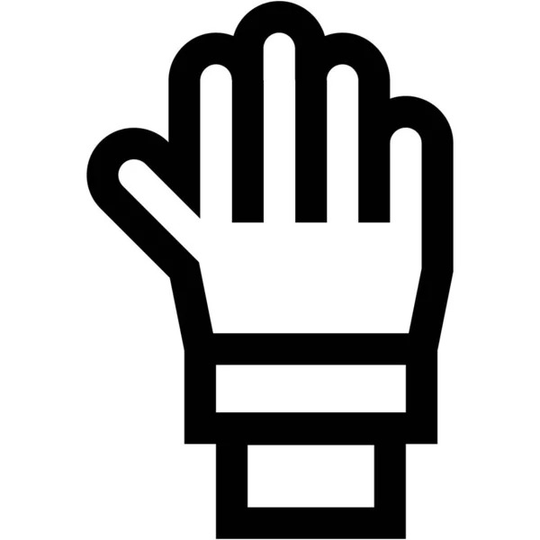 Hand Vector Icon Design Illustration — Stock Vector