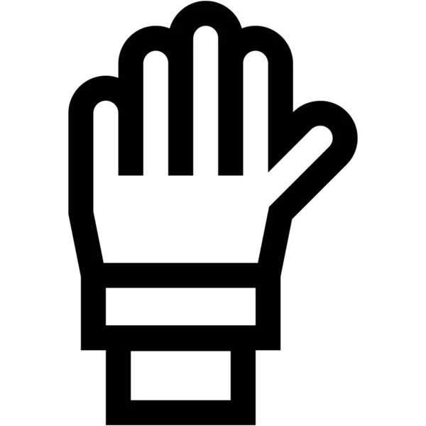 Hand Vector Icon Design Illustration — Stock Vector