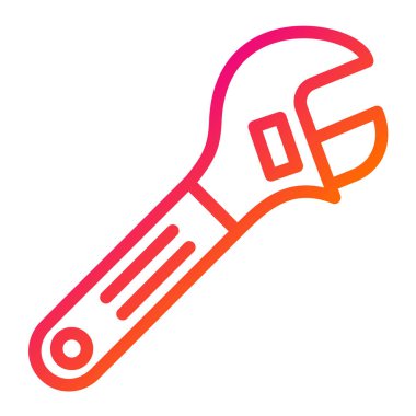 Anahtar Vektörü Simgesi Tasarım İllüstrasyonu