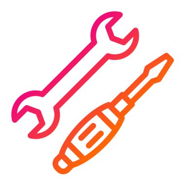 Araç Vektörü Simge Tasarımı İllüstrasyonu