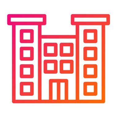 Yapı Vektörü Simgesi Tasarım İllüstrasyonu