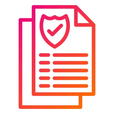 Sayfa Vektörü Simgesi Tasarım İllüstrasyonu