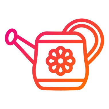 Sulama Kutusu Simgesi Tasarım İllüstrasyonu