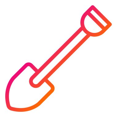 Kürek vektör ikonu tasarımı illüstrasyonu