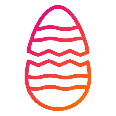 Kırık Yumurta Vektörü Simgesi Tasarım Çizimi