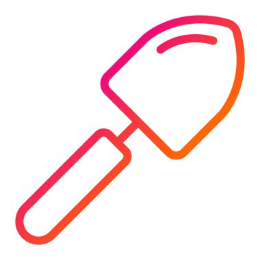 Kürek vektör ikonu tasarımı illüstrasyonu