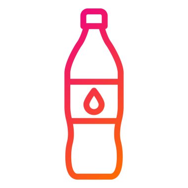 Soda Vektörü Simgesi Tasarım İllüstrasyonu